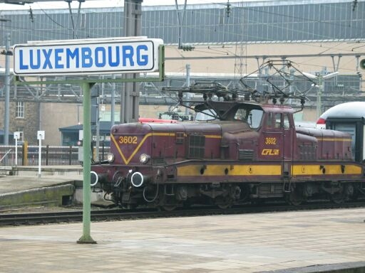 Luxembourg Hbf CFL 3608